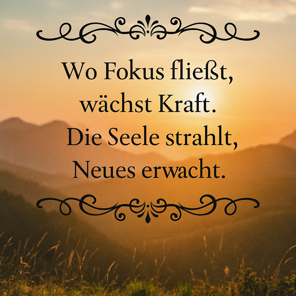 Willkommen beim Wochenimpuls von Chakren24