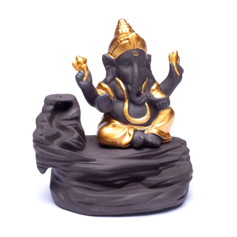 Backflow Incense Burner Ganesh