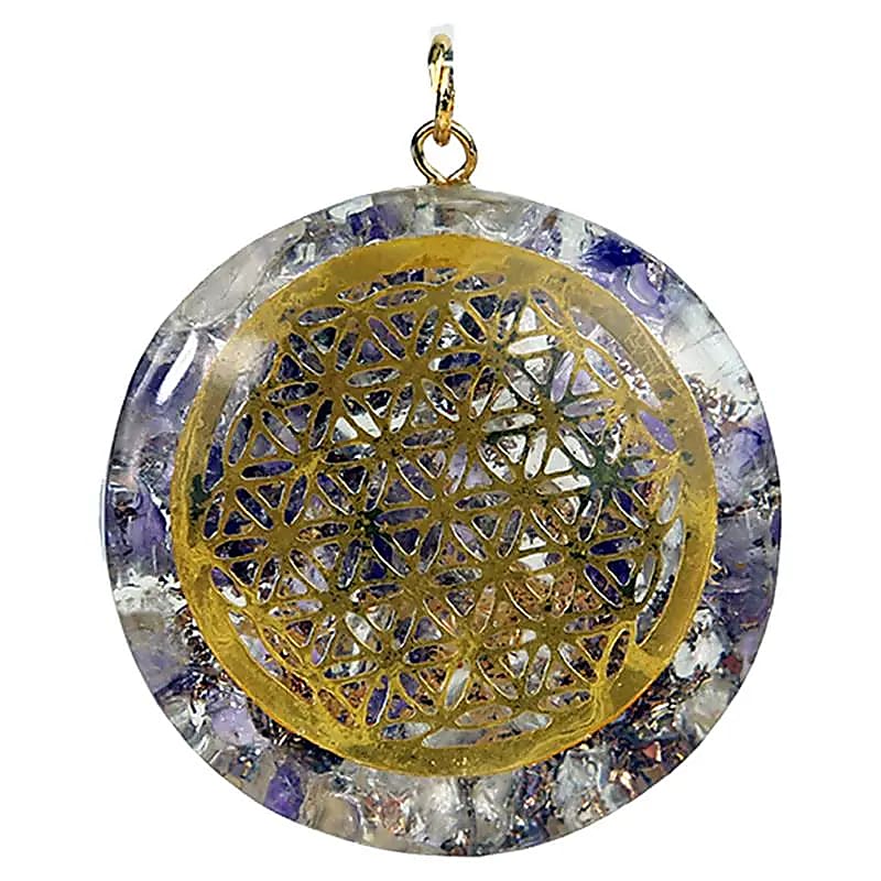 Orgonite Pendant made of Shungite – Protection & Grounding