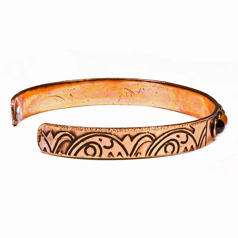 Kupferarmband – 7 Chakren & Magnetkraft