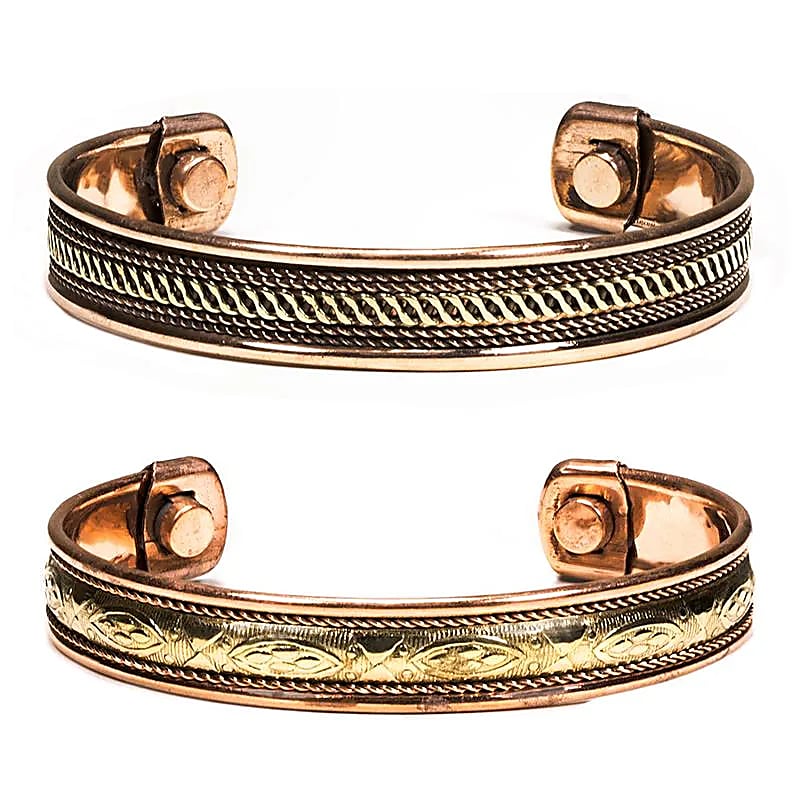 Kupferarmband‑Set – Magnetkraft & Erdung