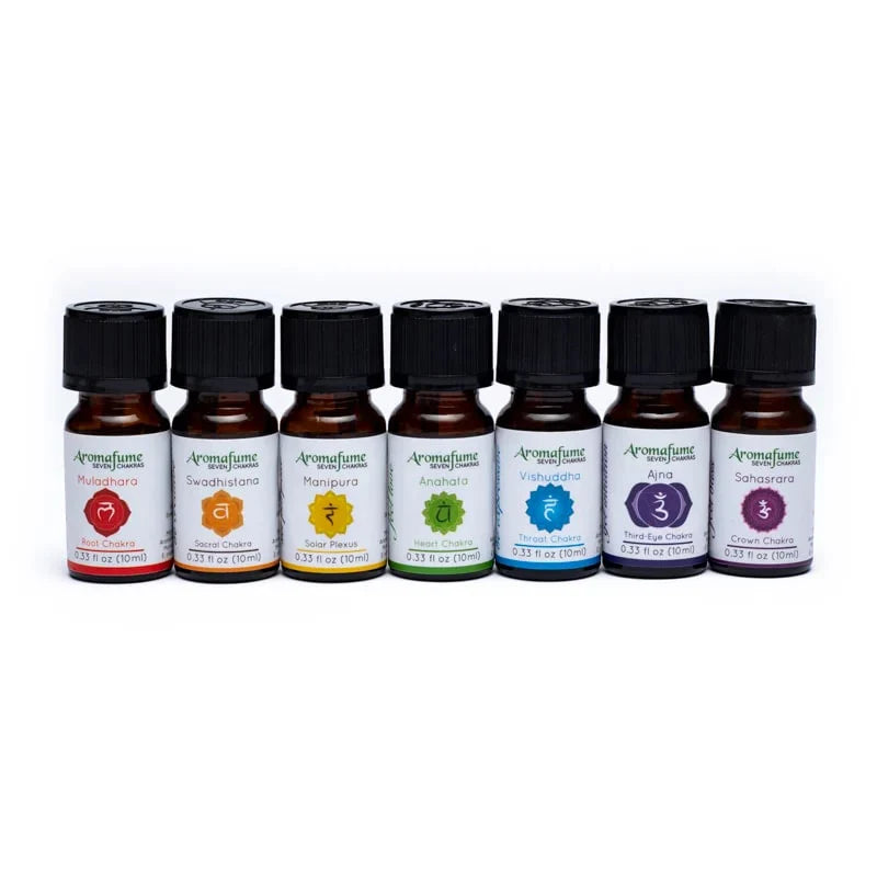 Aromafume – 7 Chakra Ätherische Ölmischungen