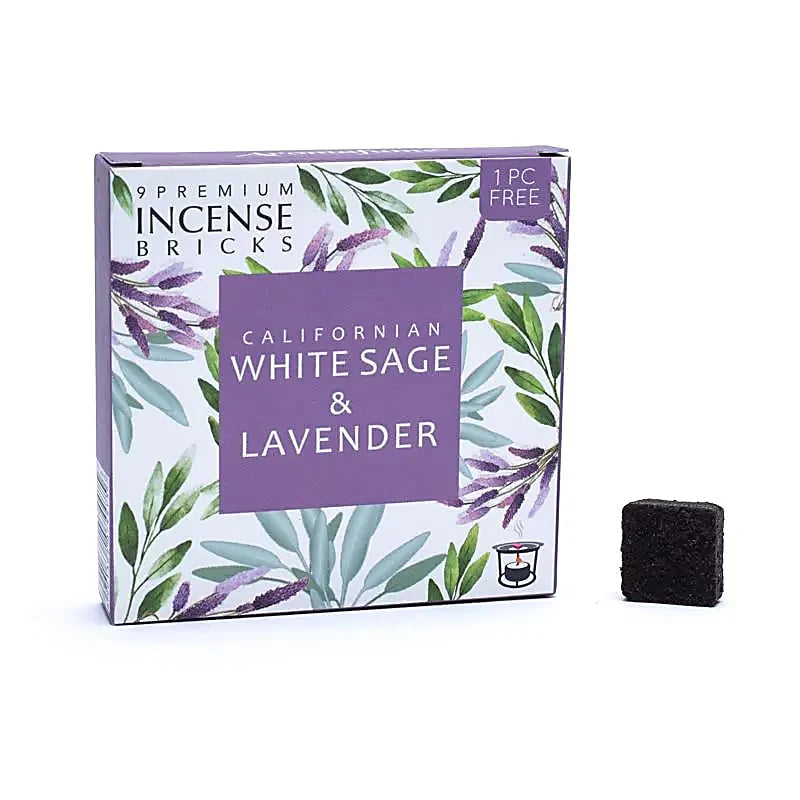 Aromafume Weihrauchblöcke – Weißer Salbei & Lavendel