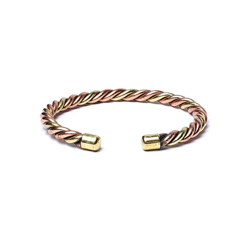 Messing‑Kupfer‑Armband – Energiefluss & Balance