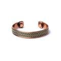 Kupferarmband Doppelhelix – Magnetkraft & Balance