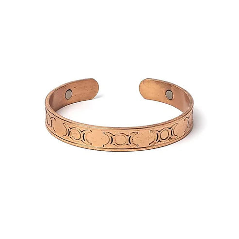 Kupferarmband – Mondphasen & Magnetkraft