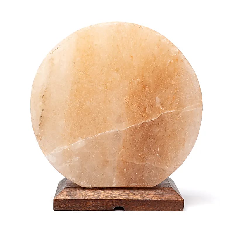 Salzlampe Mondphasen – mit Kabel & Leuchtmittel