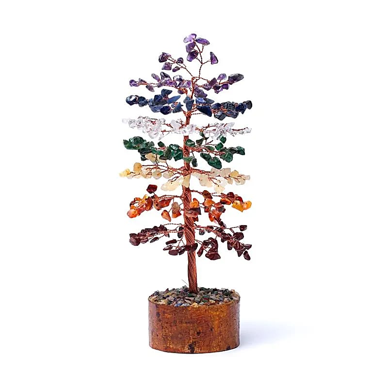 Edelsteinbaum 7 Chakren 23cm