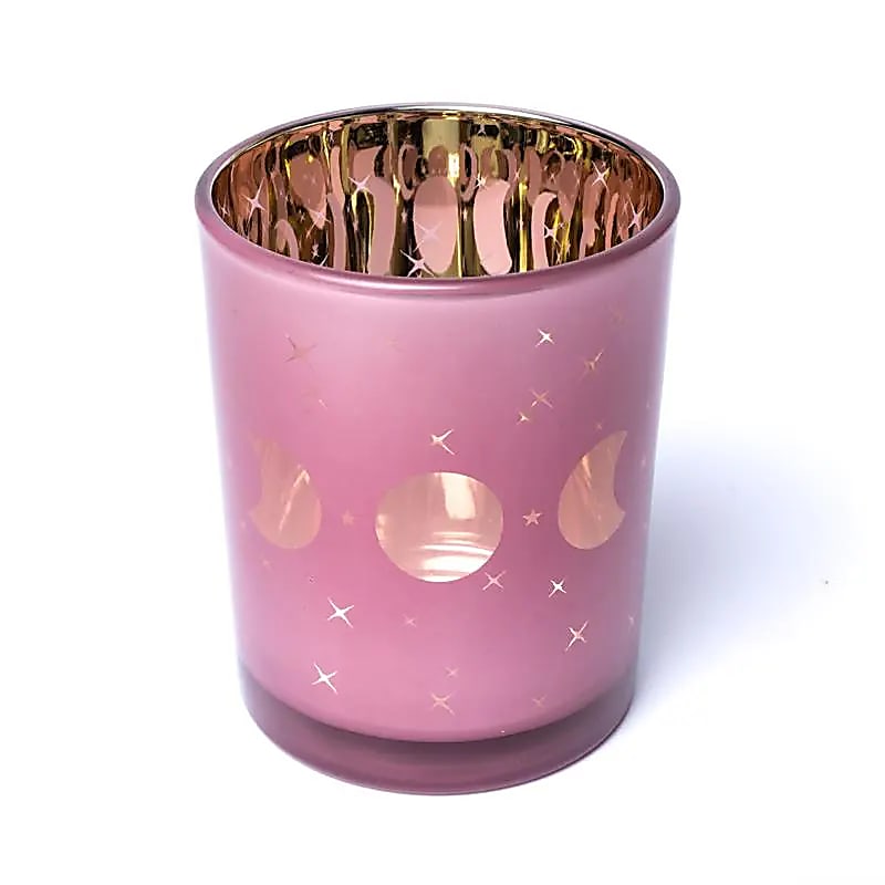 Candle Holder Moon Phases -- 10x12.5 cm