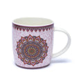 Teetasse mit Sieb Mandala Lila -- ±400 ml