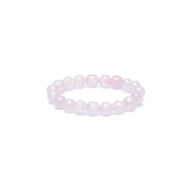 Ring Rosenquarz elastisch -- 3mm