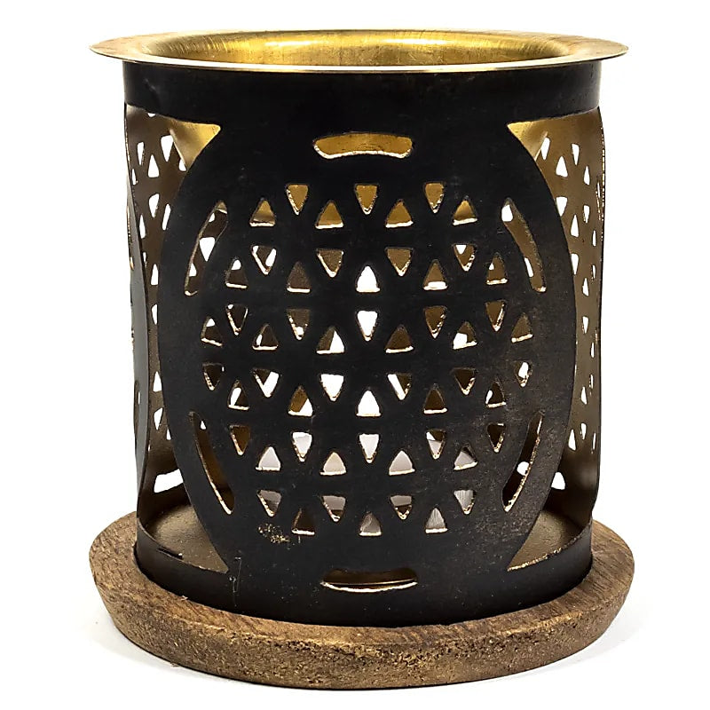 Aromafume Duftlampe Blume des Lebens - 8x9cm