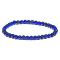 Lapislazuli - Armband elastisch - Perlen 0,4cm - Schutz, Ausgleich und königliche Klarheit