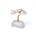 Edelsteinbaum Bergkristall – 7 cm – Deko‑Lebensbaum aus echten Kristallen (163 g)