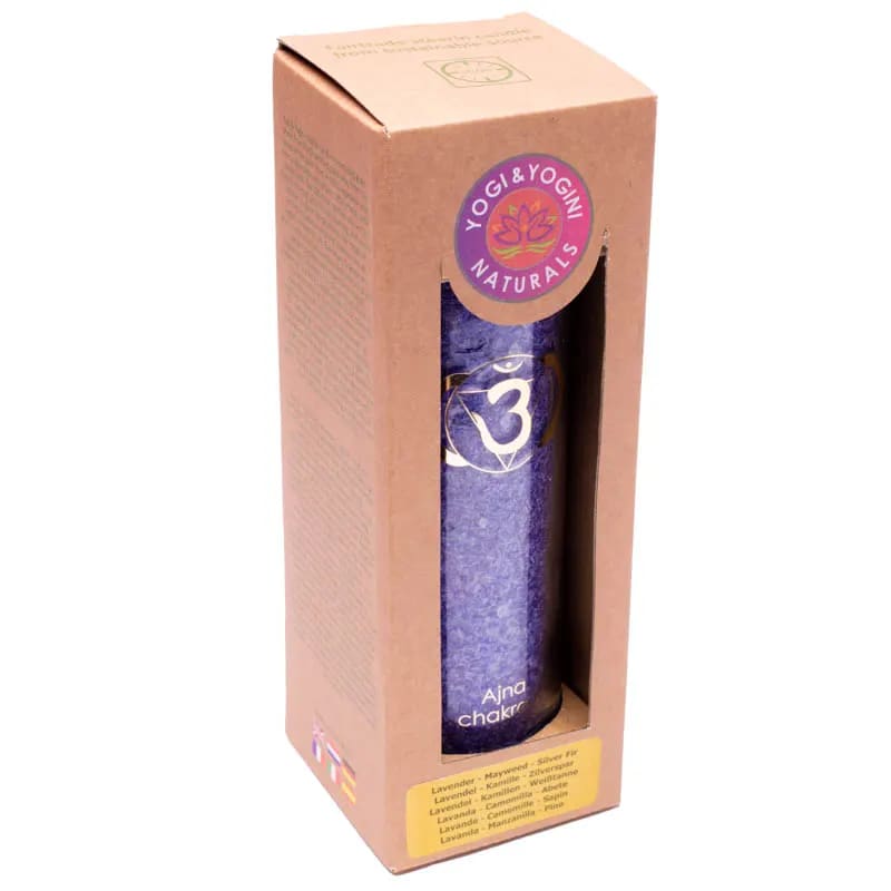 Duftkerze Stearin 6. Chakra 100 Stunden