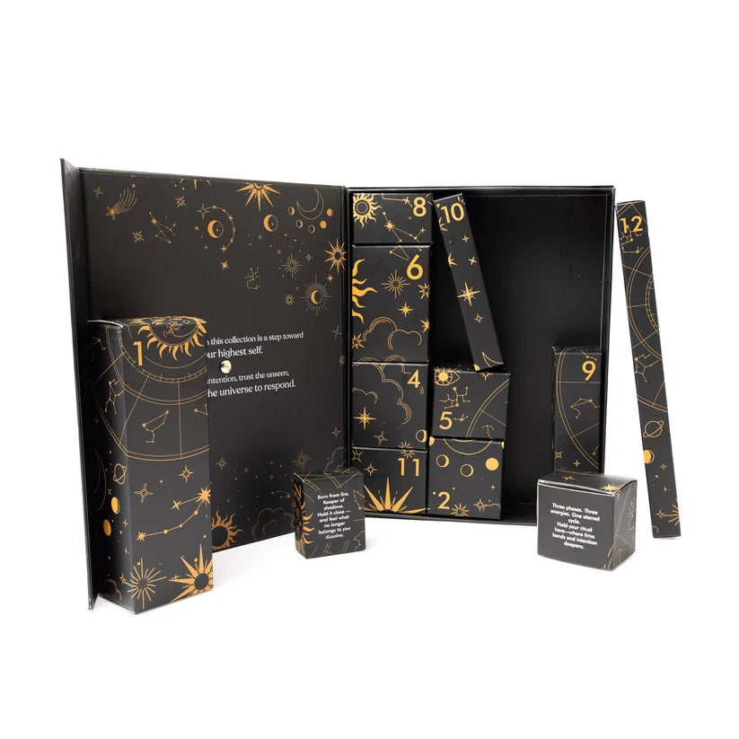 12‑teiliges Manifestations‑Geschenkset – „Moon Cycle Ritual Box“
