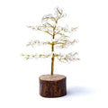 Edelsteinbaum Bergkristall – 18 cm – Deko‑Lebensbaum aus echten Kristallen