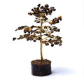 Edelsteinbaum Tigerauge – 18 cm – Deko‑Lebensbaum aus echten Kristallen