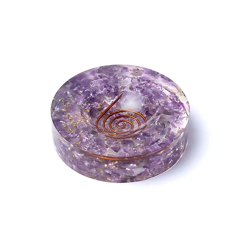 Orgonite Gemstone Sphere Stand Black Tourmaline