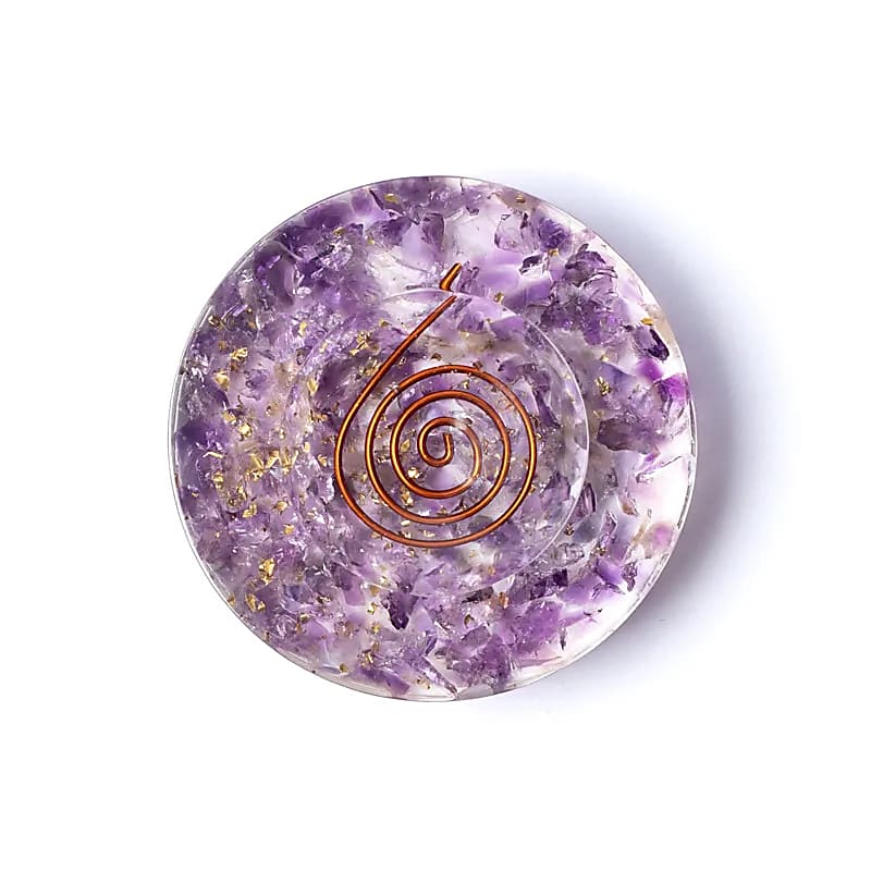 Orgonite Gemstone Sphere Stand Black Tourmaline