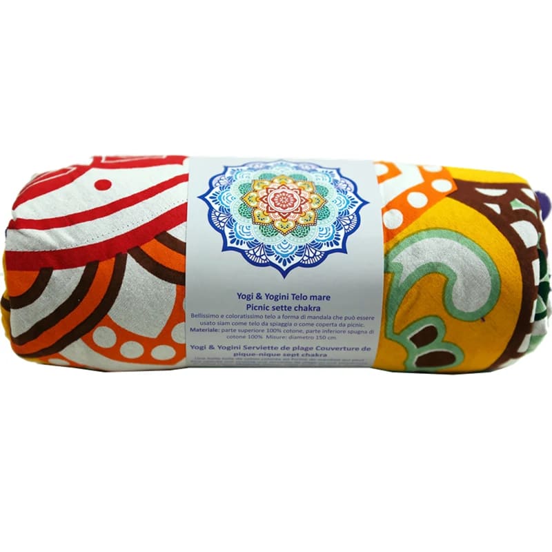 Chakra Mandala‑Decke – farbenfroh, kraftvoll & vielseitig