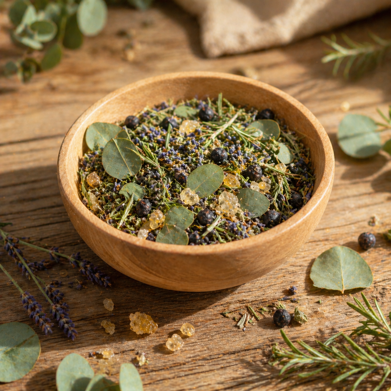 Räuchermischung „Klarer Atem“ Frische · Weite · Befreiung