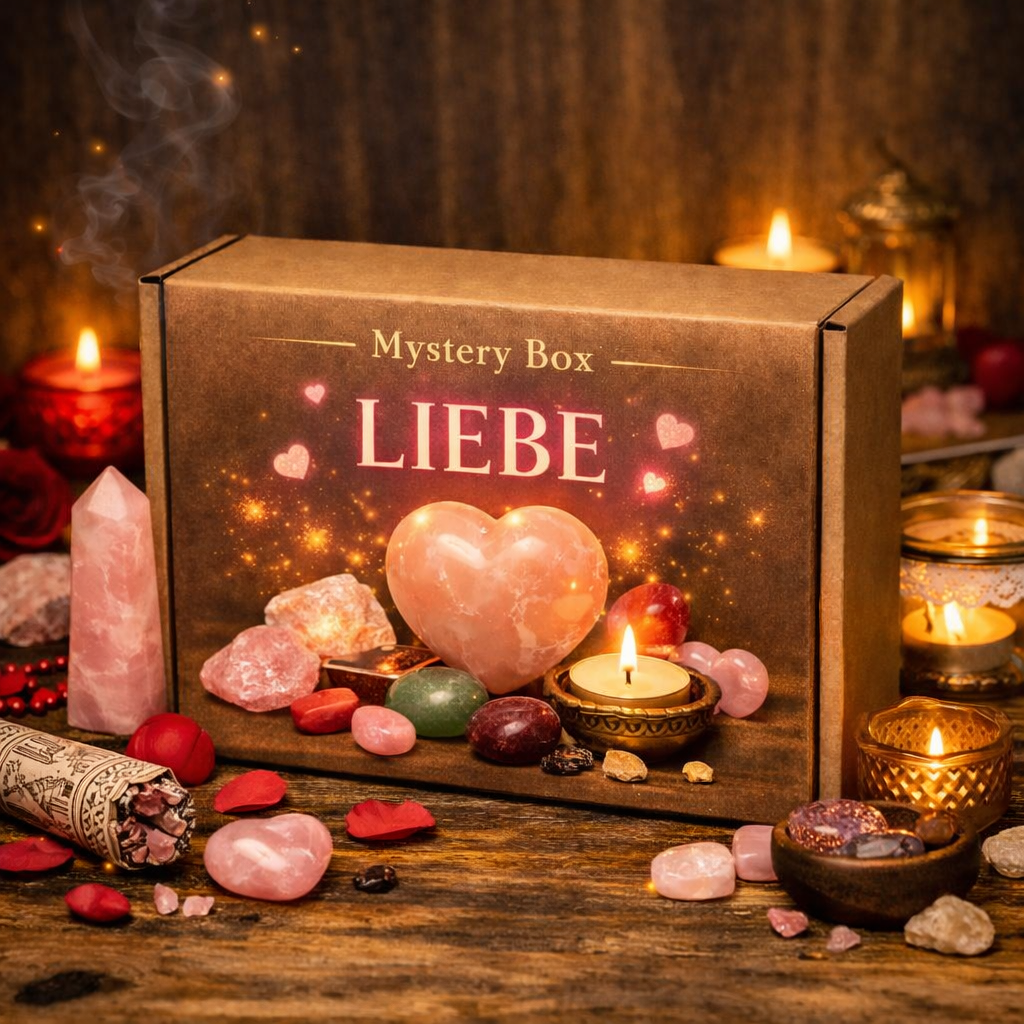 Mysterybox Liebe – Herzenergie, Düfte & sanfte Wärme · perfekt zum Muttertag