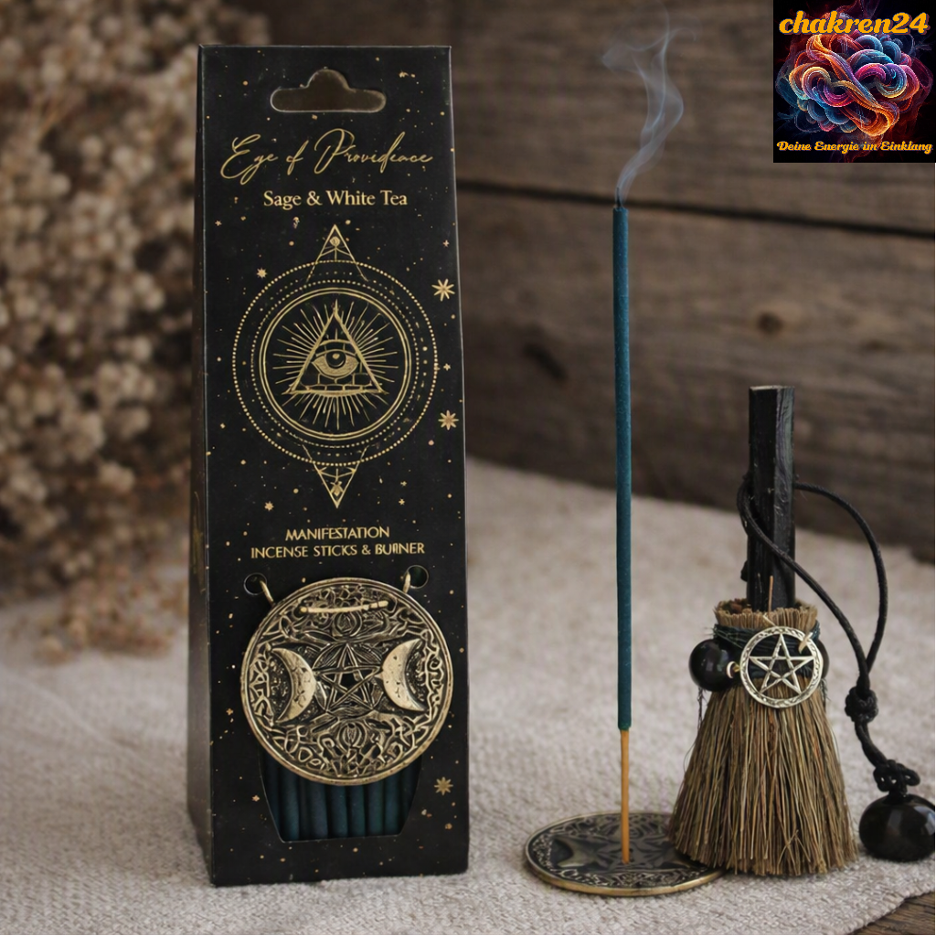 Geschenk‑ & Ritualset „Eye of Providence“ + Onyx Pentakel