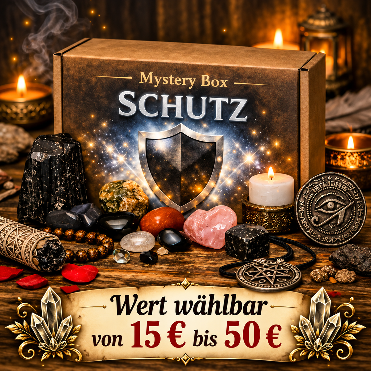Mystery Box Protection - Boundaries, Grounding & Powerful Symbols · also as an Empowering Gift