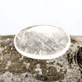 Sorgenstein „Bergkristall“ – polierter Halbedelstein · ca. 2,5 × 4,5 cm
