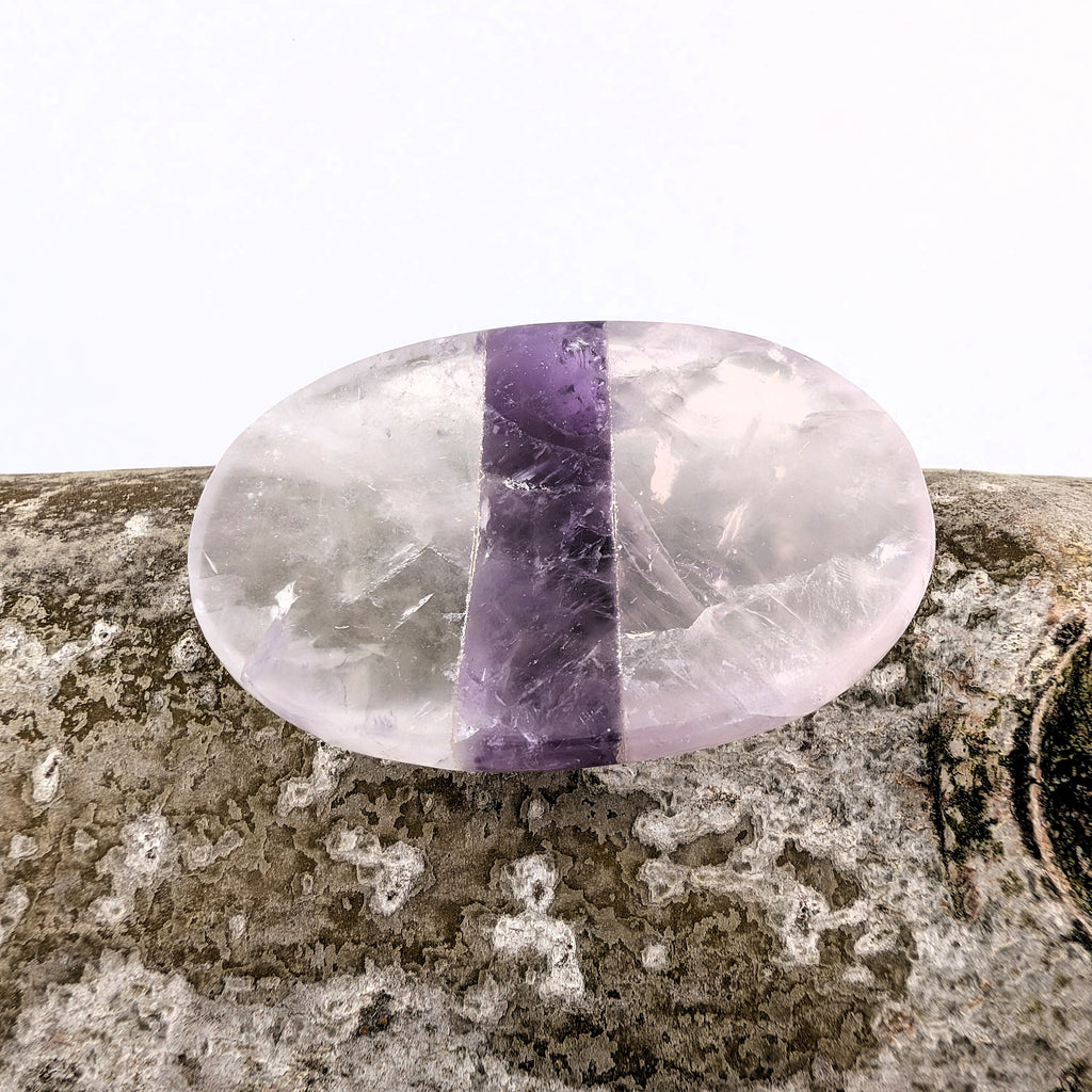 Sorgenstein – Goldenes Dreieck (Amethyst · Bergkristall · Rosenquarz)