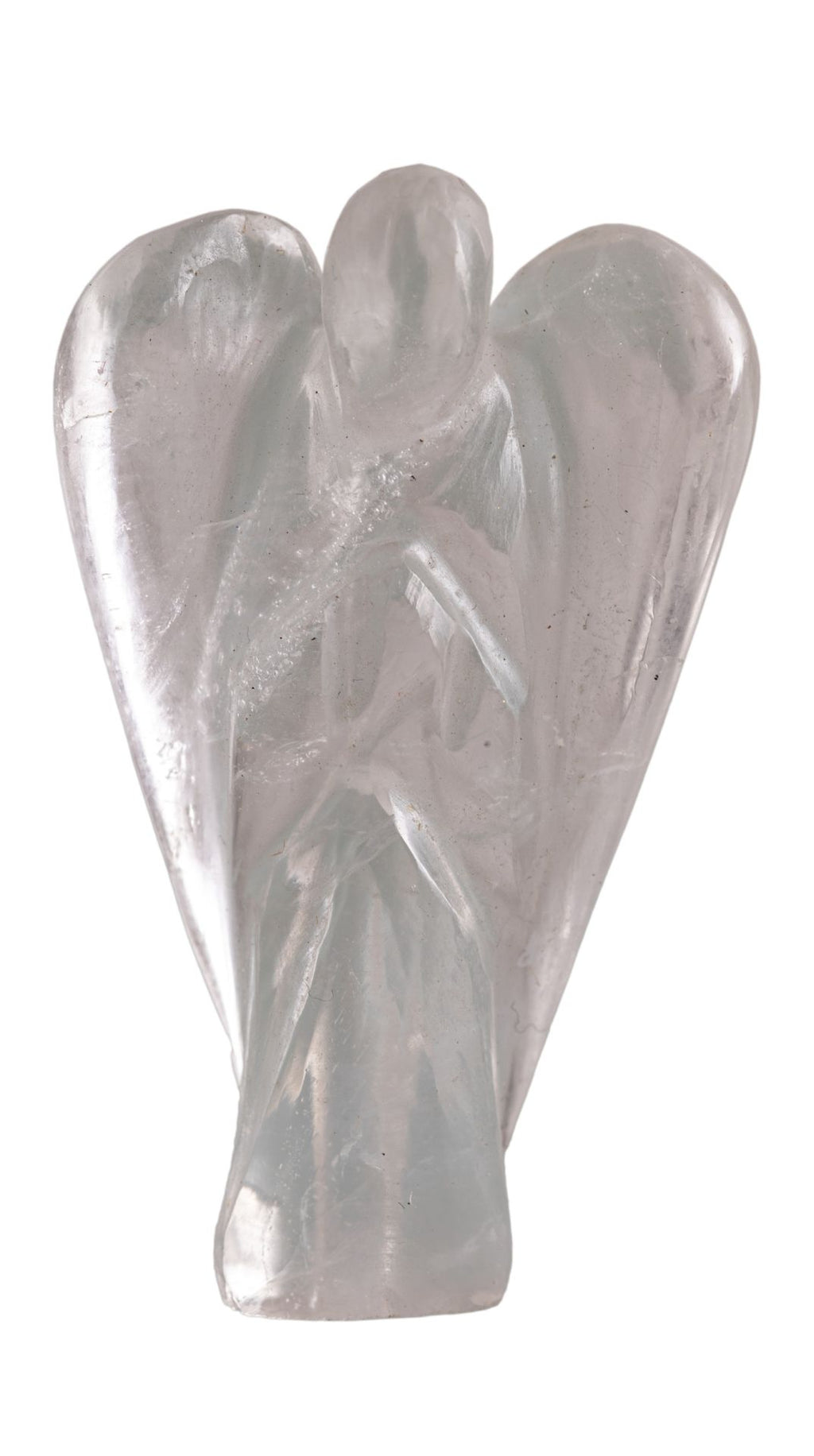 Edelstein-Engel handgeschnitzt – Schutzengel aus Naturstein, 4 cm | 9 Edelstein-Varianten